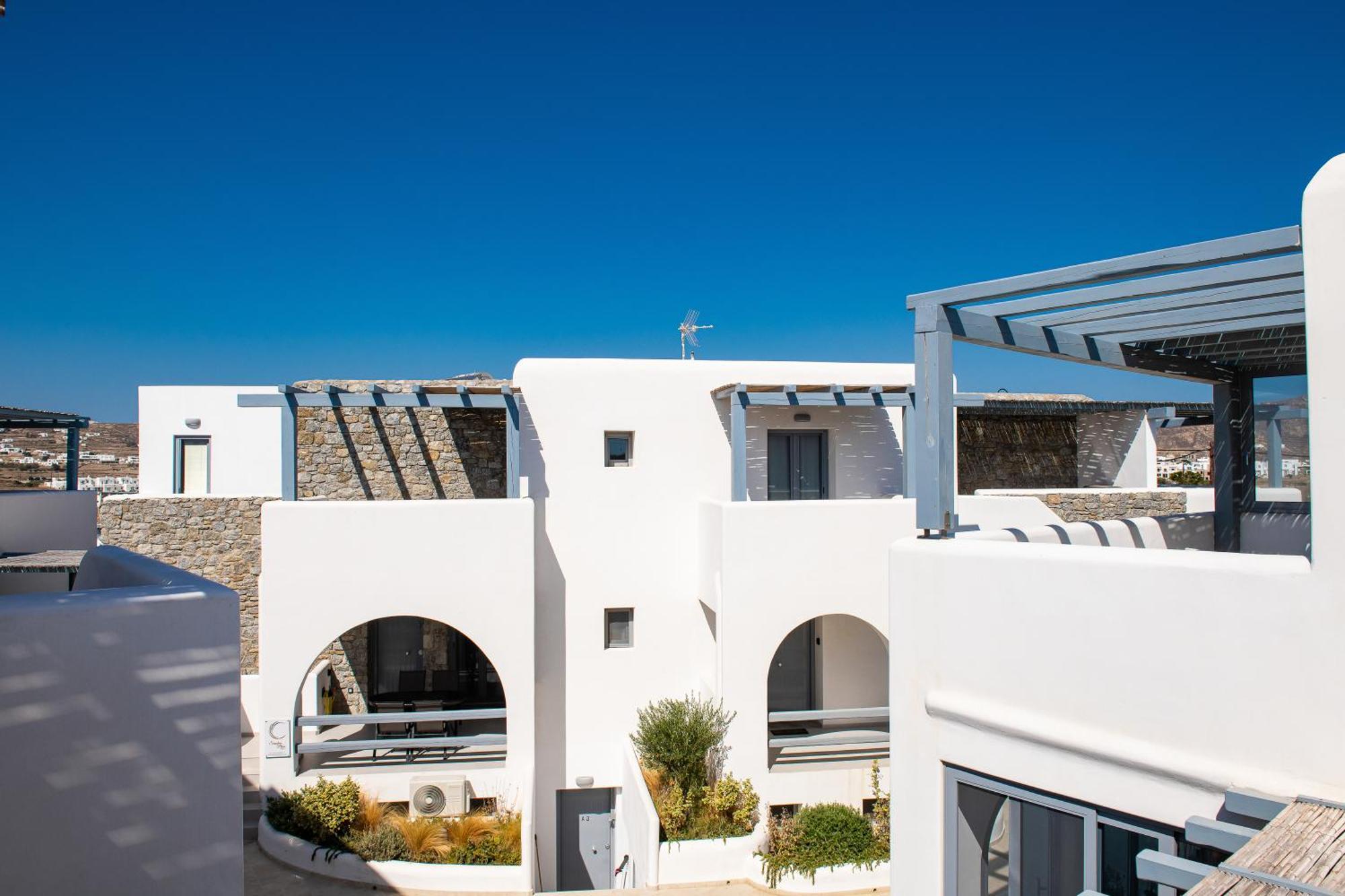 Hosting Moments Private Pool Holiday Home Ano Mera Exteriér fotografie